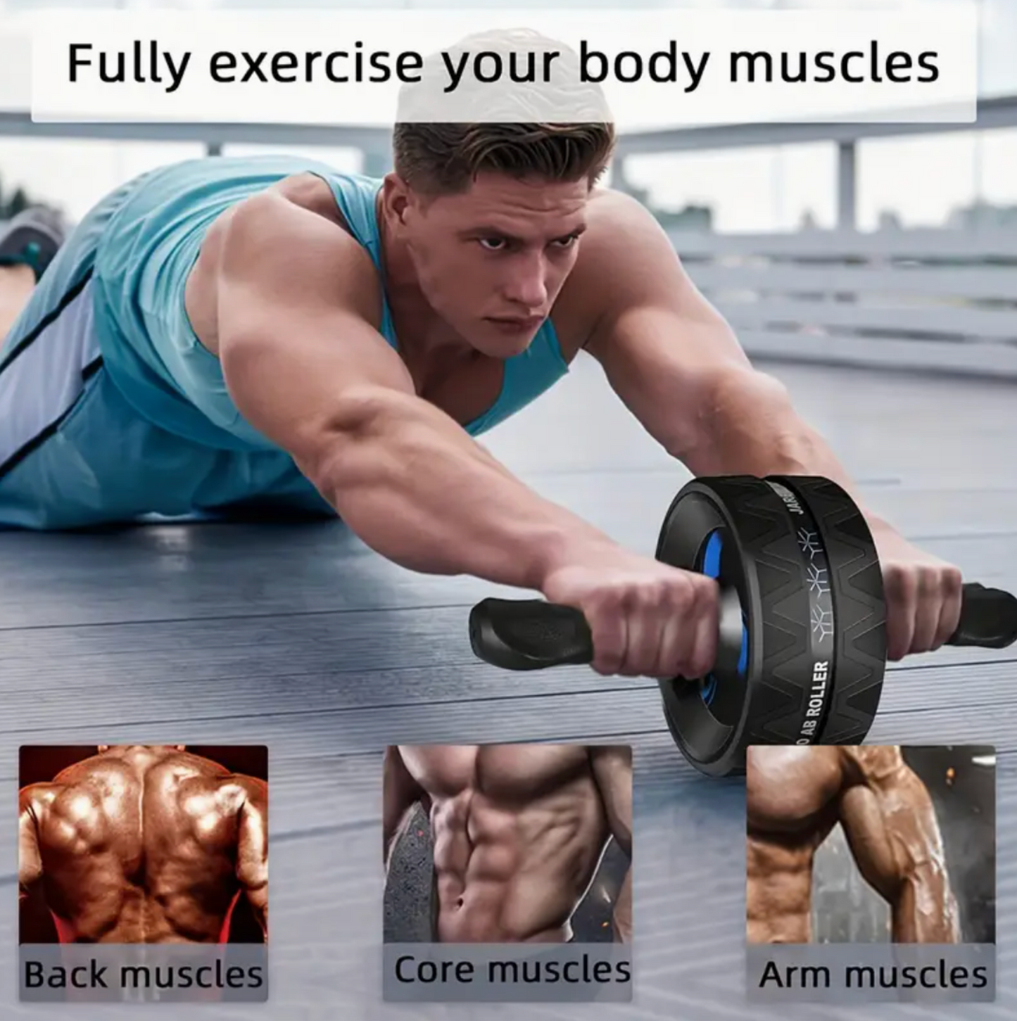 Silent Abdominal Wheel